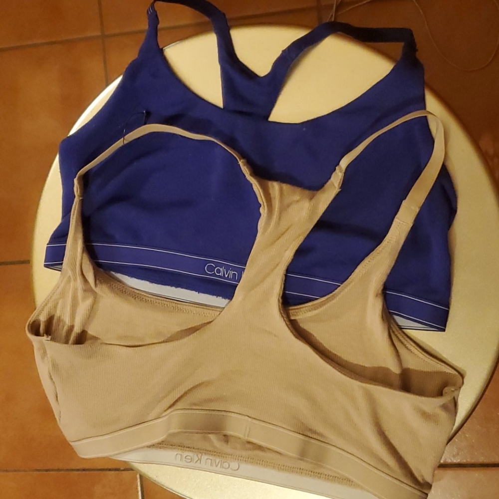 Bundle TWO (never worn &.worn once)bralletes